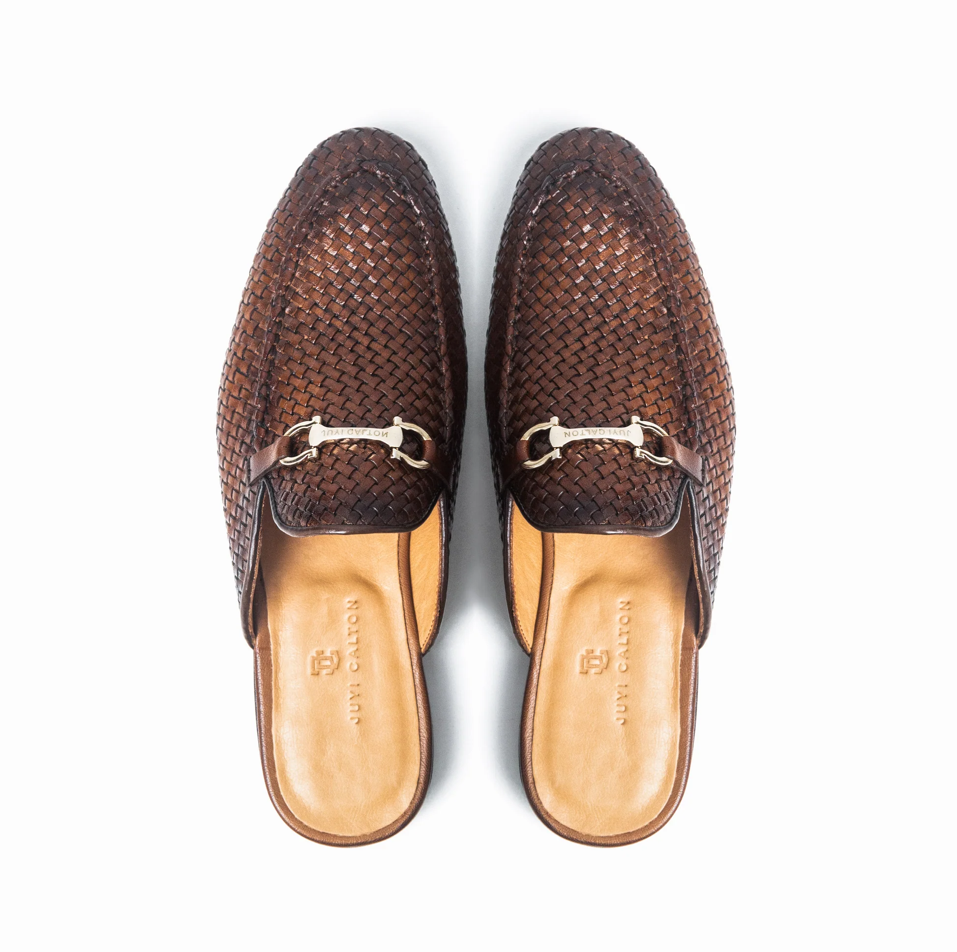 Men's Brown Jadon Leather Mule — view 2