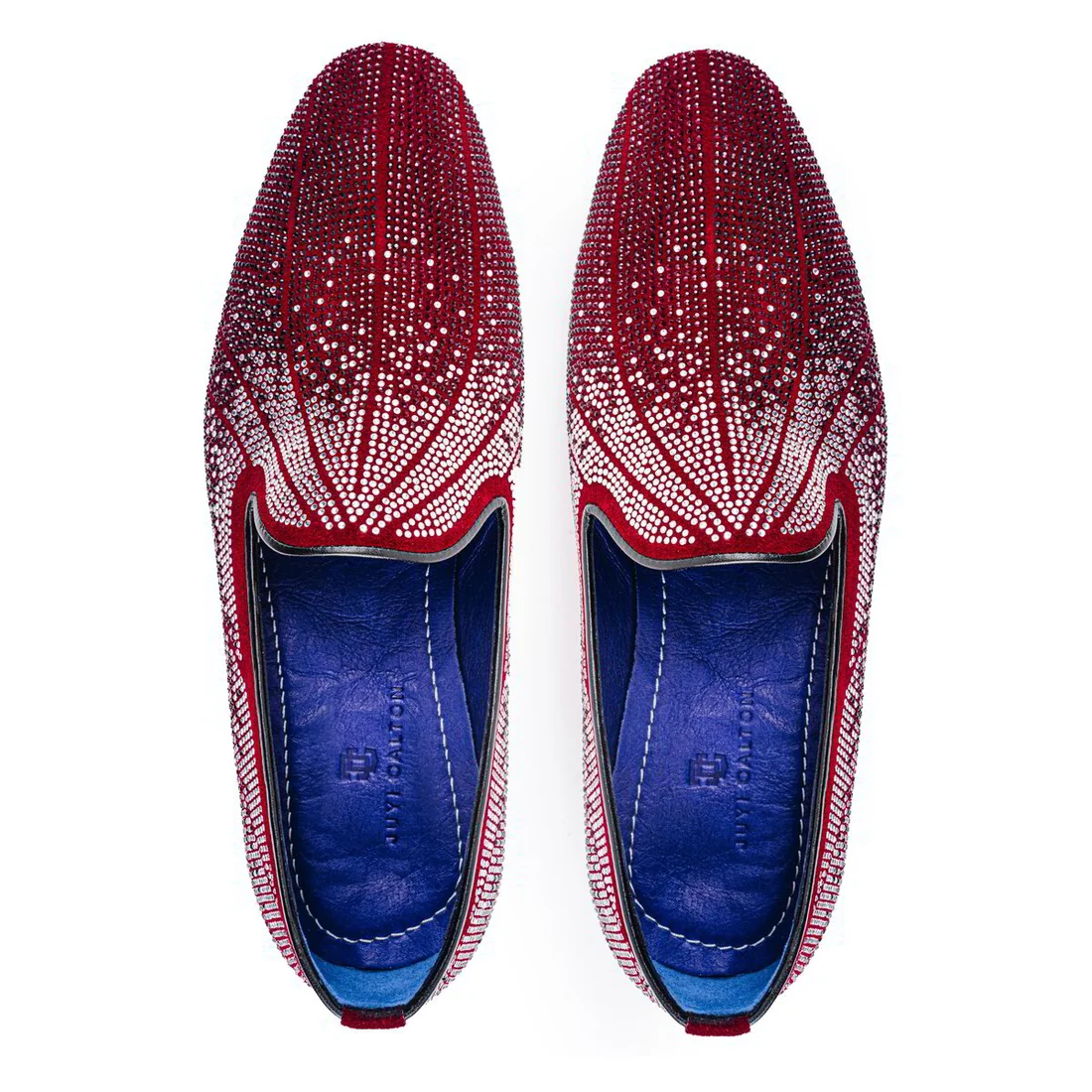 Suede Grandeur Burgundy Loafer — view 3